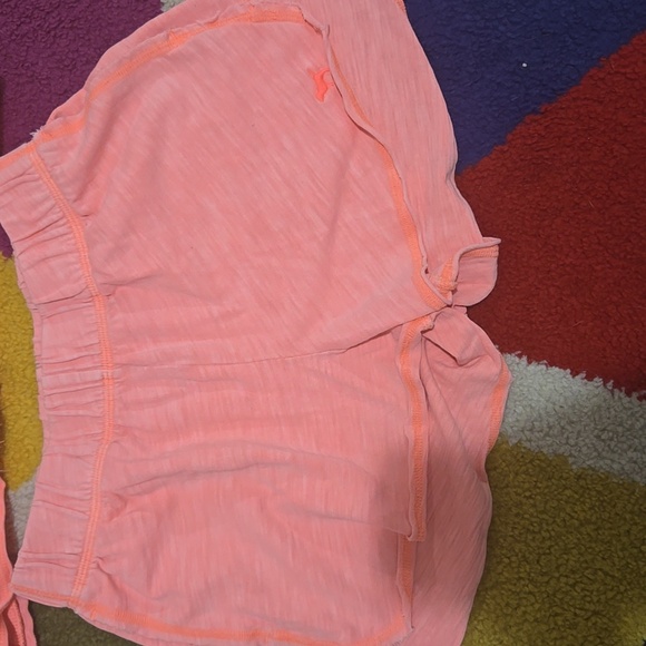 PINK Victoria's Secret Coral Jacket & Short Set - Picture 3 of 5